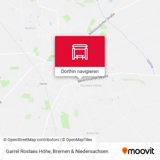 Garrel Roslaes Höhe Karte