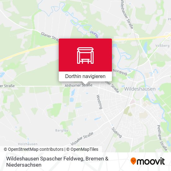 Wildeshausen Spascher Feldweg Karte
