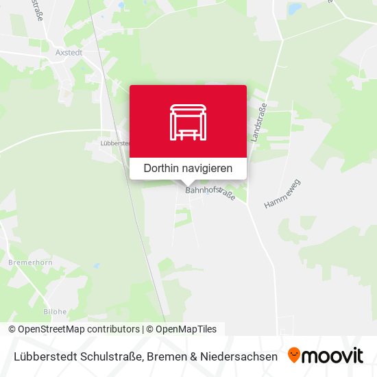 Lübberstedt Schulstraße Karte