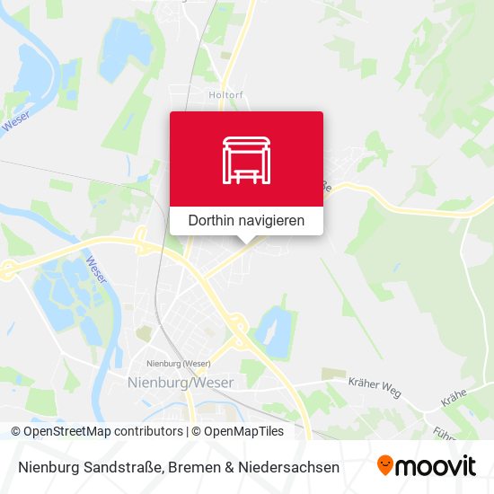 Nienburg Sandstraße Karte