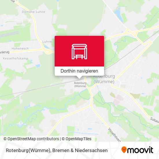 Rotenburg(Wümme) Karte