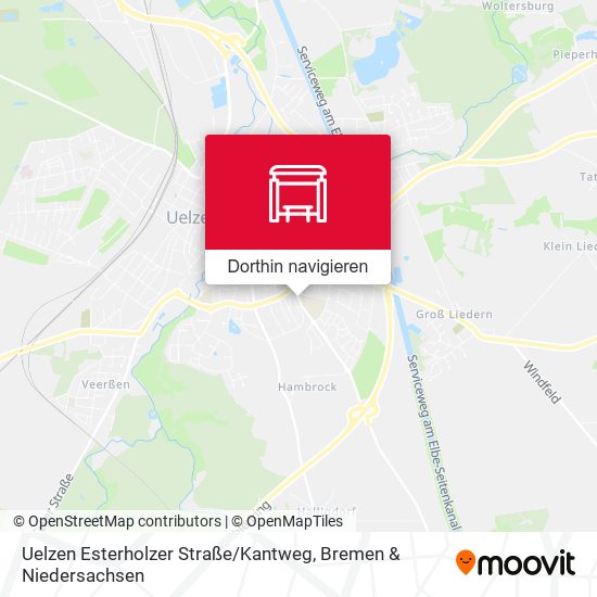 Uelzen Esterholzer Straße / Kantweg Karte