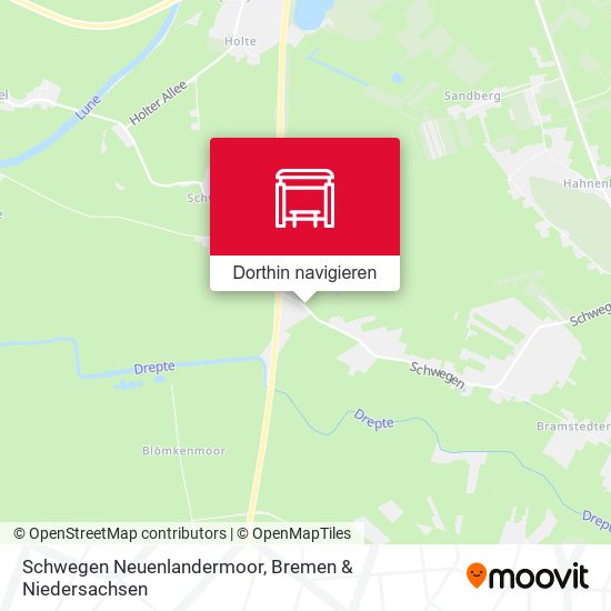 Schwegen Neuenlandermoor Karte