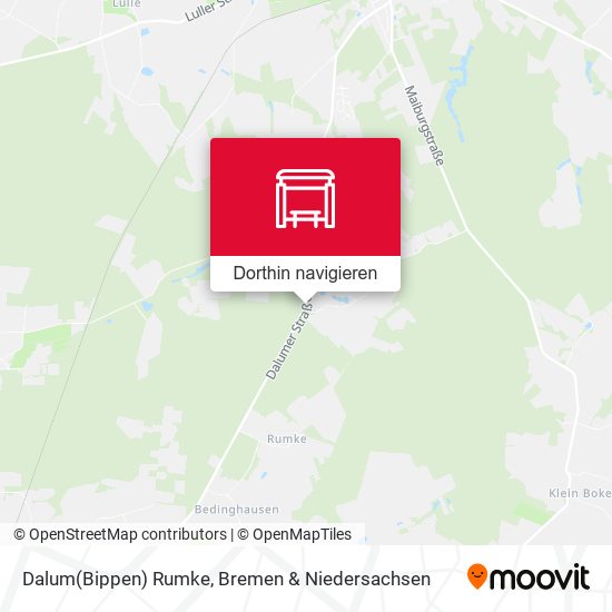 Dalum(Bippen) Rumke Karte