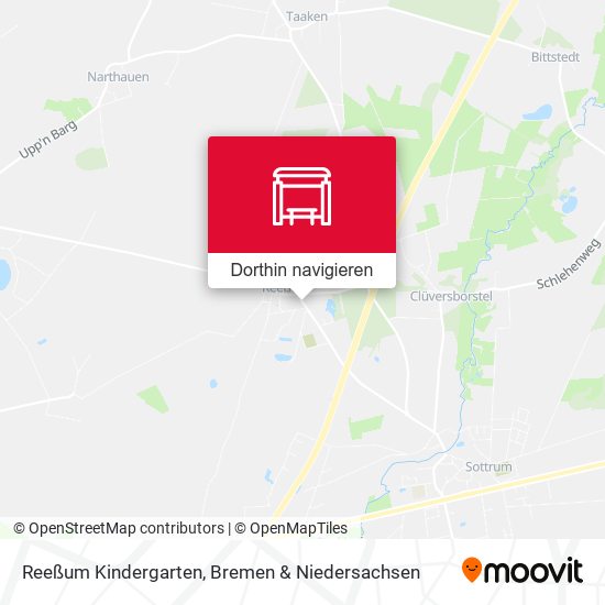 Reeßum Kindergarten Karte