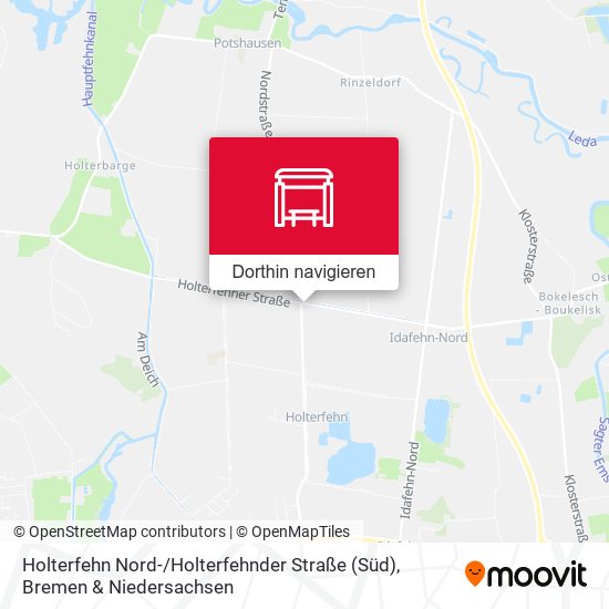 Holterfehn Nord- / Holterfehnder Straße (Süd) Karte