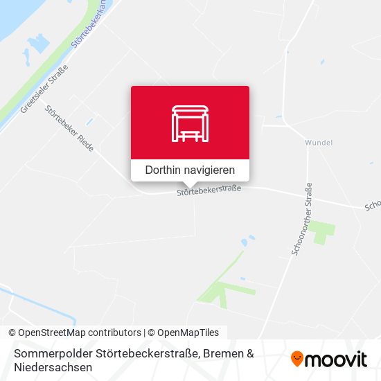 Sommerpolder Störtebeckerstraße Karte