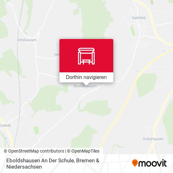 Eboldshausen An Der Schule Karte