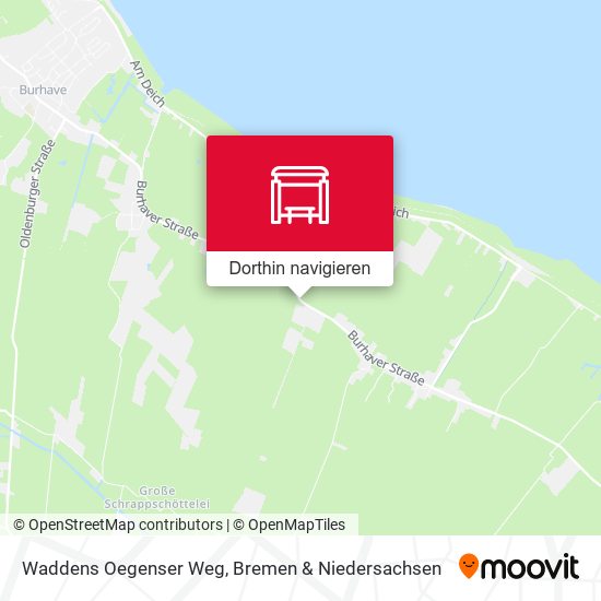 Waddens Oegenser Weg Karte