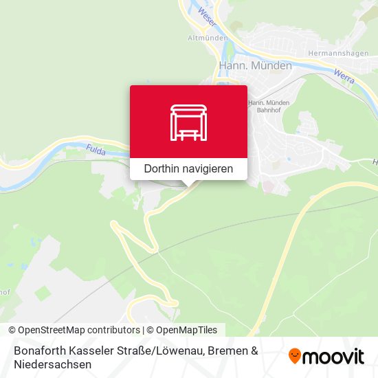 Bonaforth Kasseler Straße / Löwenau Karte