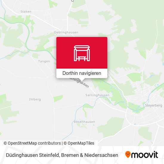 Düdinghausen Steinfeld Karte