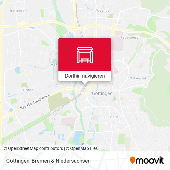 Göttingen Karte