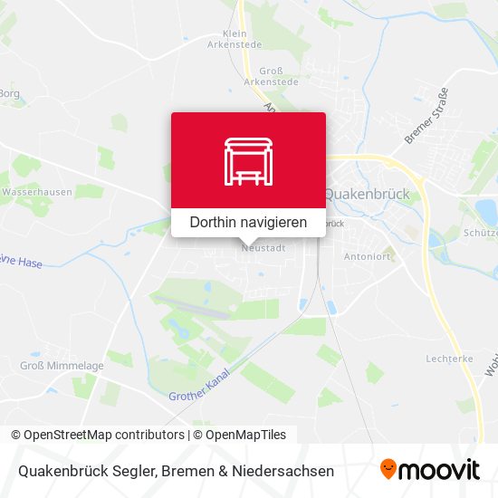 Quakenbrück Segler Karte