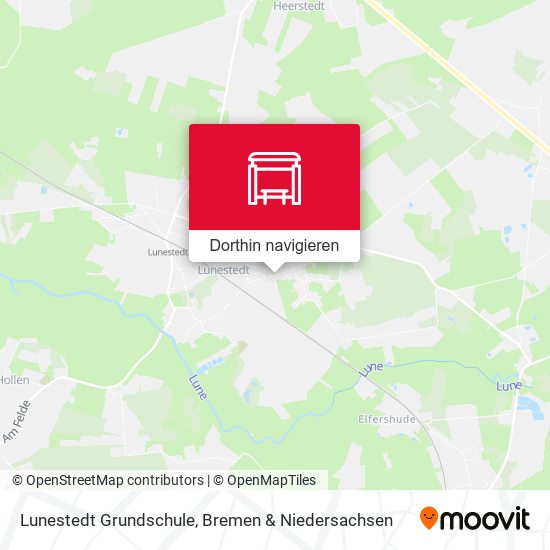 Lunestedt Grundschule Karte