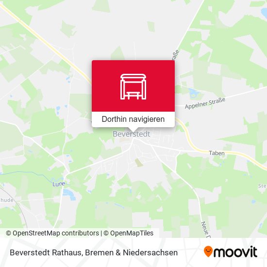 Beverstedt Rathaus Karte