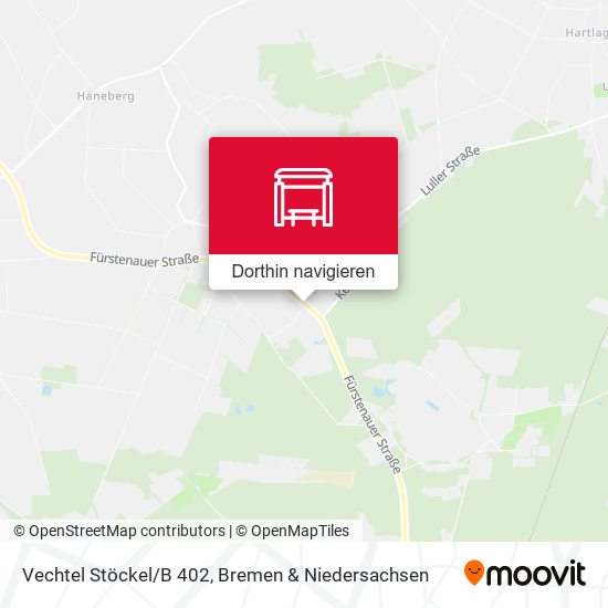 Vechtel Stöckel/B 402 Karte