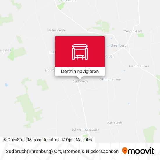 Sudbruch(Ehrenburg) Ort Karte