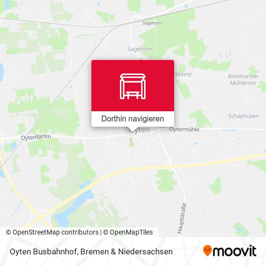 Oyten Busbahnhof Karte
