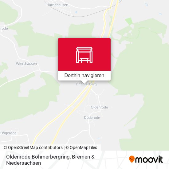 Oldenrode Böhmerbergring Karte
