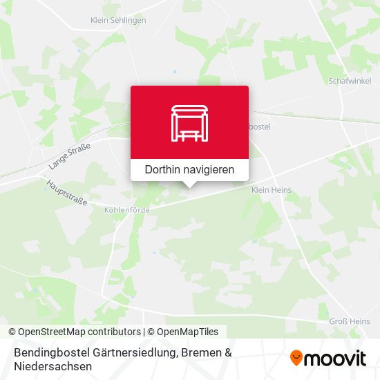 Bendingbostel Gärtnersiedlung Karte