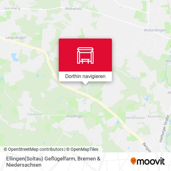 Ellingen(Soltau) Geflügelfarm Karte
