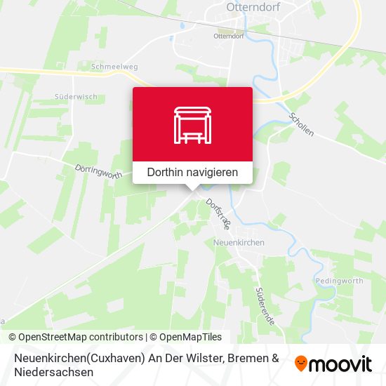 Neuenkirchen(Cuxhaven) An Der Wilster Karte