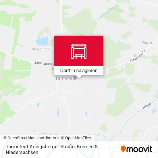 Tarmstedt Königsberger Straße Karte