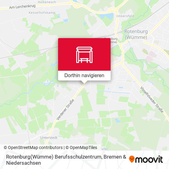 Rotenburg(Wümme) Berufsschulzentrum Karte