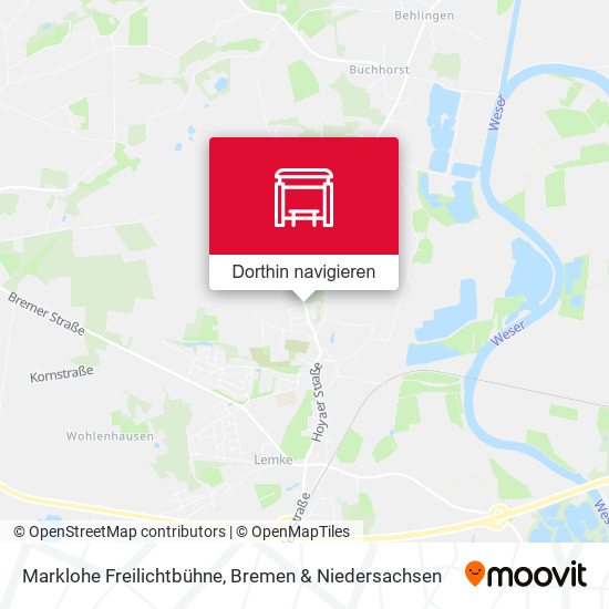 Marklohe Freilichtbühne Karte