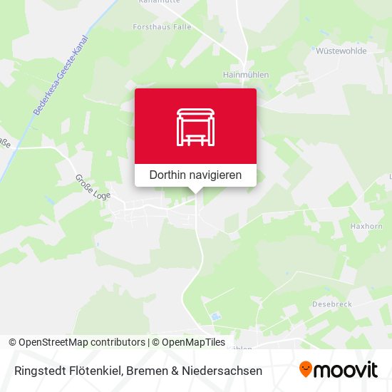 Ringstedt Flötenkiel Karte