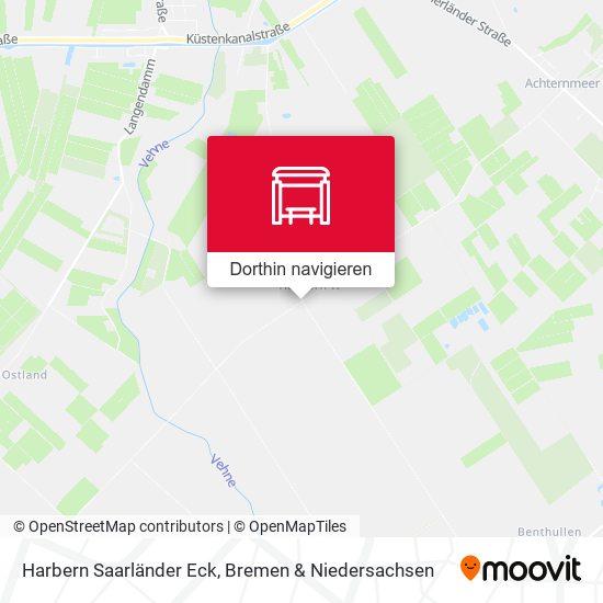 Harbern Saarländer Eck Karte