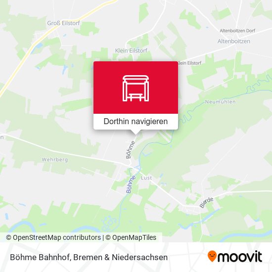 Böhme Bahnhof Karte