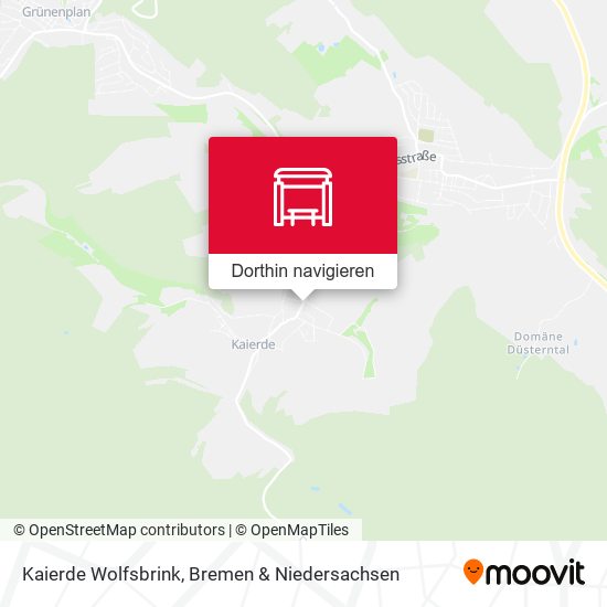 Kaierde Wolfsbrink Karte