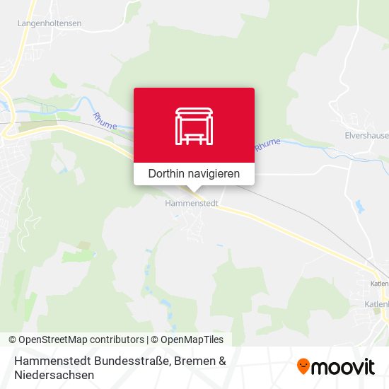 Hammenstedt Bundesstraße Karte