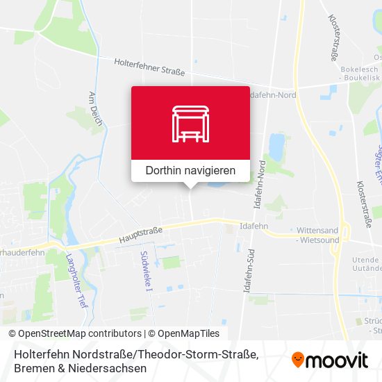 Holterfehn Nordstraße / Theodor-Storm-Straße Karte
