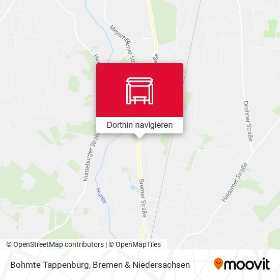 Bohmte Tappenburg Karte