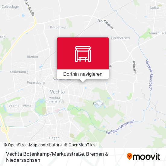 Vechta Botenkamp/Markusstraße Karte