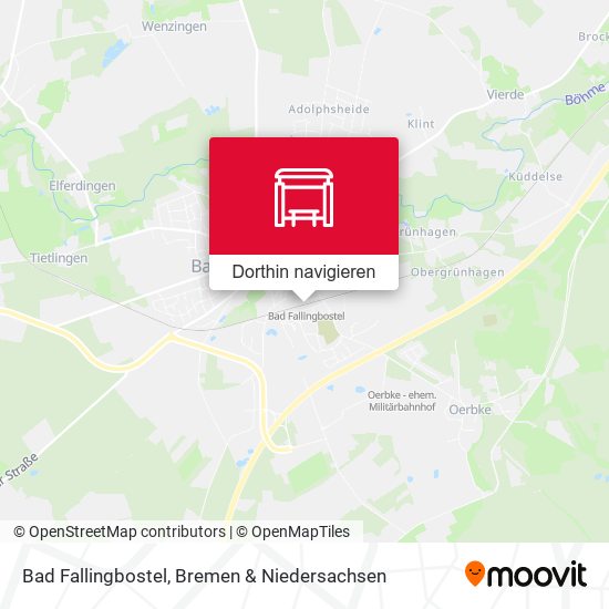 Bad Fallingbostel Karte