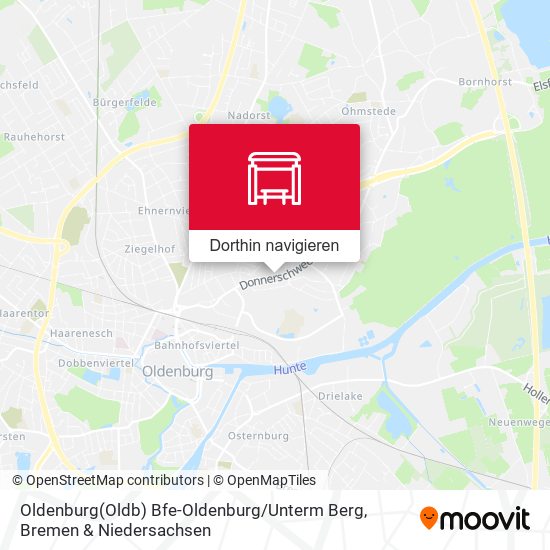 Oldenburg(Oldb) Bfe-Oldenburg / Unterm Berg Karte