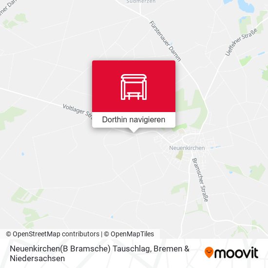 Neuenkirchen(B Bramsche) Tauschlag Karte