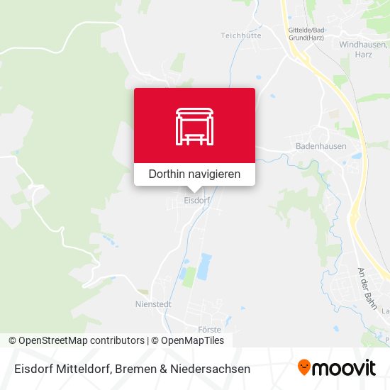 Eisdorf Mitteldorf Karte