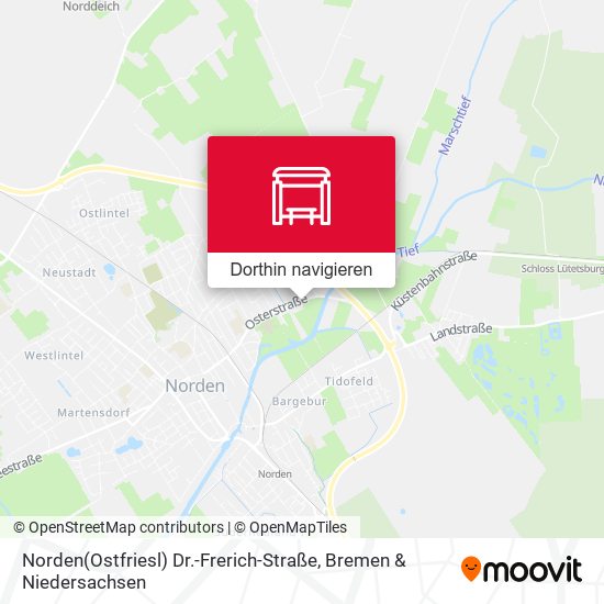 Norden(Ostfriesl) Dr.-Frerich-Straße Karte