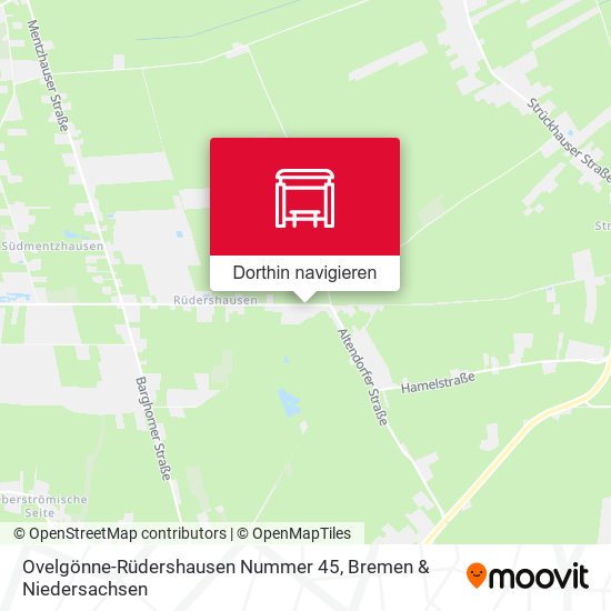 Ovelgönne-Rüdershausen Nummer 45 Karte
