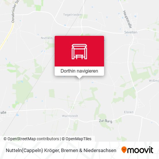 Nutteln(Cappeln) Kröger Karte