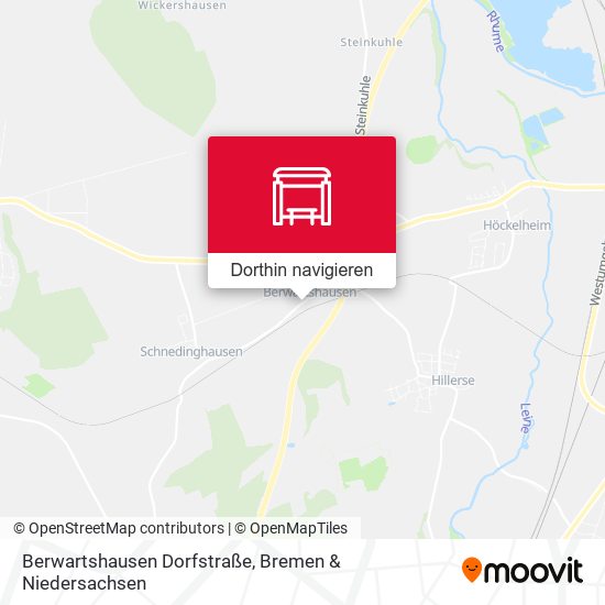 Berwartshausen Dorfstraße Karte