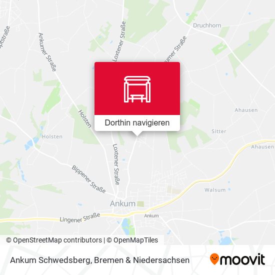 Ankum Schwedsberg Karte