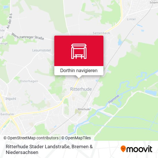 Ritterhude Stader Landstraße Karte