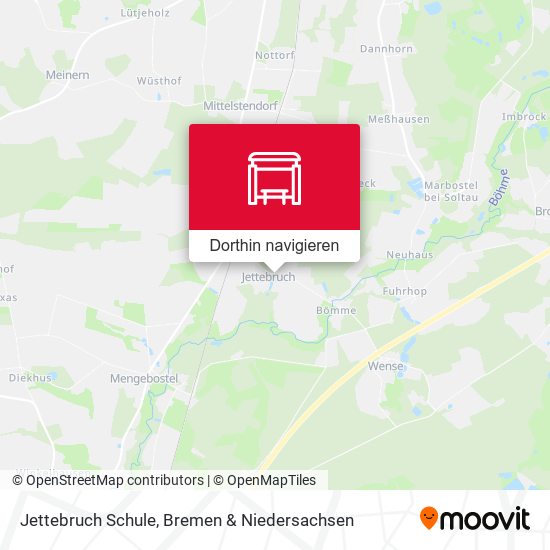 Jettebruch Schule Karte