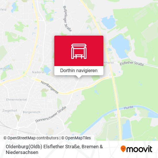 Oldenburg(Oldb) Elsflether Straße Karte