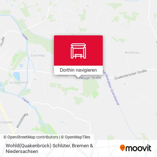 Wohld(Quakenbrück) Schlüter Karte